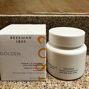 Beekman 1802 Golden Whipped Body Cream Amia Berry! NIB